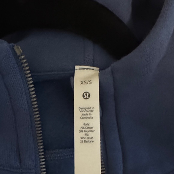 lululemon athletica Navy Half-Zip Hoodie - Picture 5 of 5